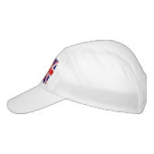 Custom British pride Union Jack flag sports hats (Left)