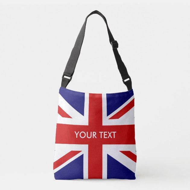 union jack luggage strap