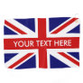 Custom British Union Jack flag golf towel gift