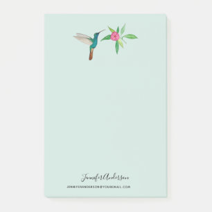 Custom Broad-billed Hummingbird Post-it Notes
