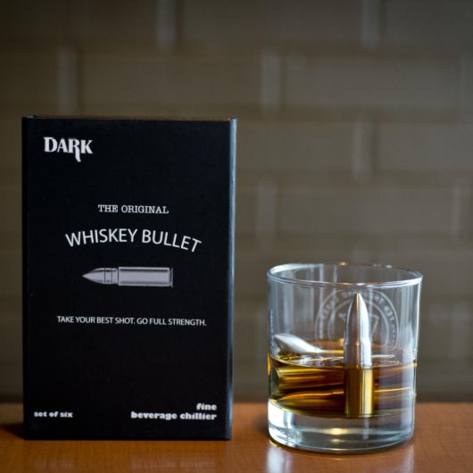 Custom Broadway Whiskey Bullets Beverage Chiller (In Glass)