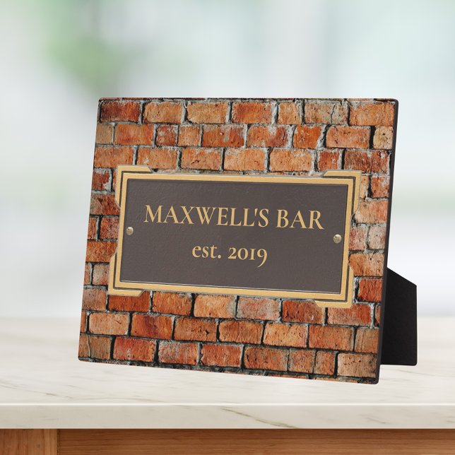 Custom Bronze on Brick Memorial Plaque (Creator Uploaded)