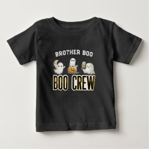 Custom Brother Boo Crew Halloween Baby T-Shirt