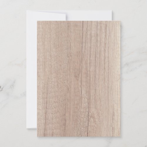 Custom Brown Wood Look Board Elegant Blank