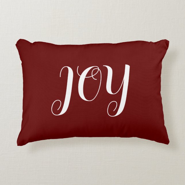Custom Brushed Polyester Accent Pillow 16" x 12" (Front)