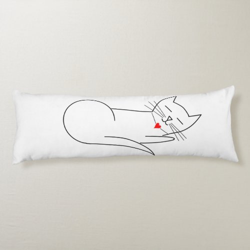 Custom Brushed Polyester Body Pillow  20 x 54
