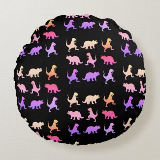 Custom Brushed Polyester Round throw cushion 41 cm