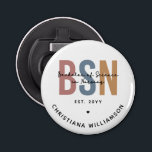 Custom BSN Bachelor of Science in Nursing Bottle Opener<br><div class="desc">BSN Bachelor of Science in Nursing Personalized Nursing School Graduation Gifts!</div>