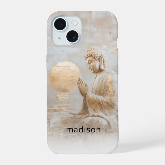 Custom Buddha Iphone Case (Back)