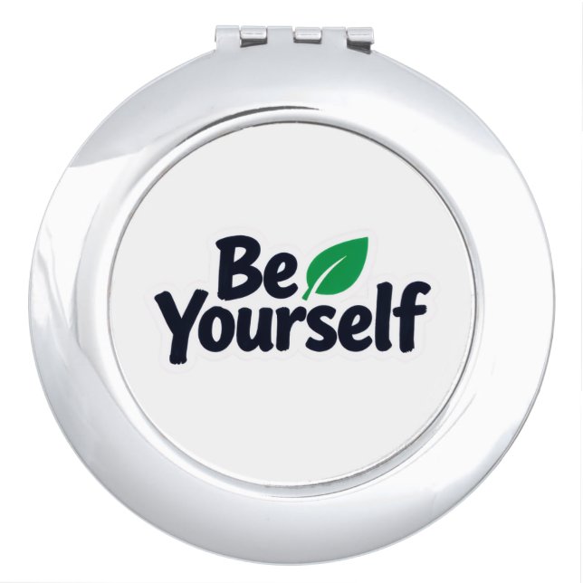 Custom Budget Tote Bag – 100% Cotton, Eco-Friendly Compact Mirror (Front)