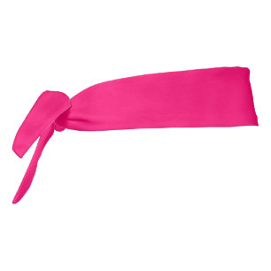Custom Bulk Neon Pink Sports Headband