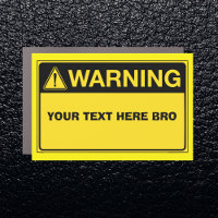 Custom Bumper - Products Customizable Yellow