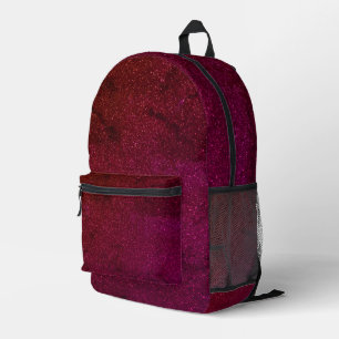 Custom Burgundy Speckled Backpack - Bulk Orders