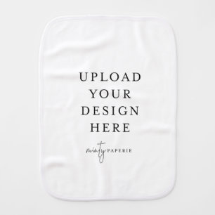 Custom Burp Cloth