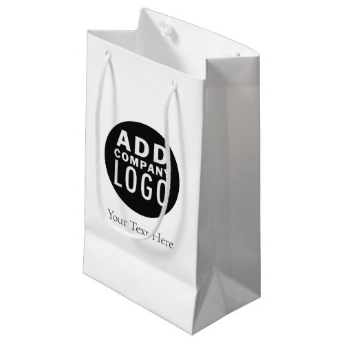 Custom Business Add A Logo Small Gift Bag