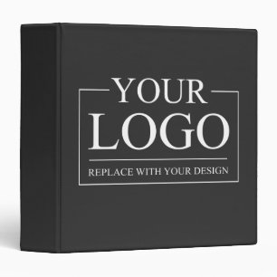 Custom Business ADD LOGO Company Professional 3 Ring Binder