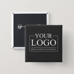 Custom Business ADD LOGO Company Professional  Button