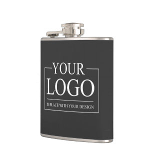 Custom Business ADD LOGO Company Professional Flask