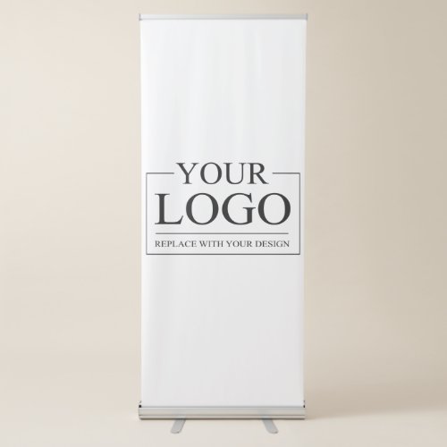 Custom Business ADD LOGO Company Professional  Retractable Banner