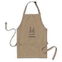Custom Business Apron Inline Logo Employee Staff