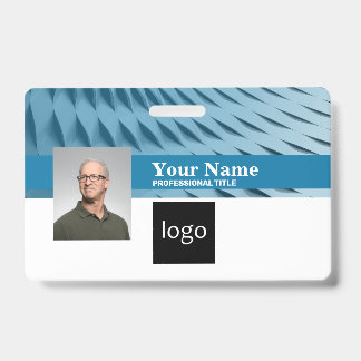 Custom Business Badge | Name, Photo, Logo, Barcode