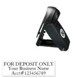 Custom Business Bank For Deposit Only Rubber Stamp