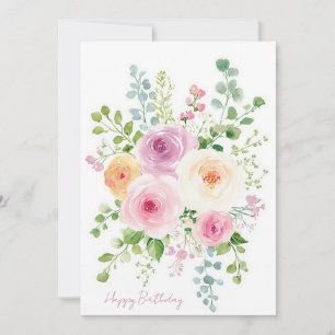 Custom Business Birthday Card