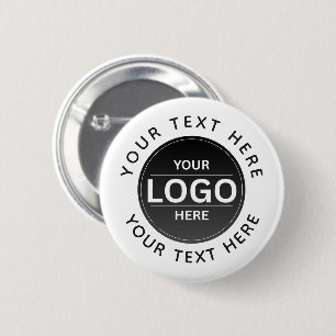 Custom Business Brand Logo Button