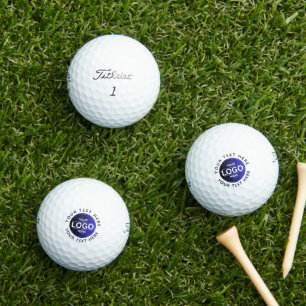 Custom Business Brand Logo Golf Balls