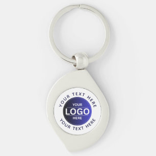 Custom Business Brand Logo Keychain