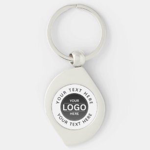 Custom Business Brand Logo Keychain