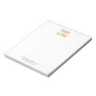 Custom Business Branding LOGO Notepad