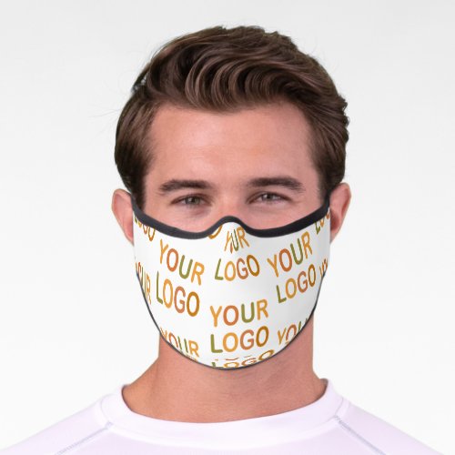 Custom Business Branding LOGO Premium Face Mask