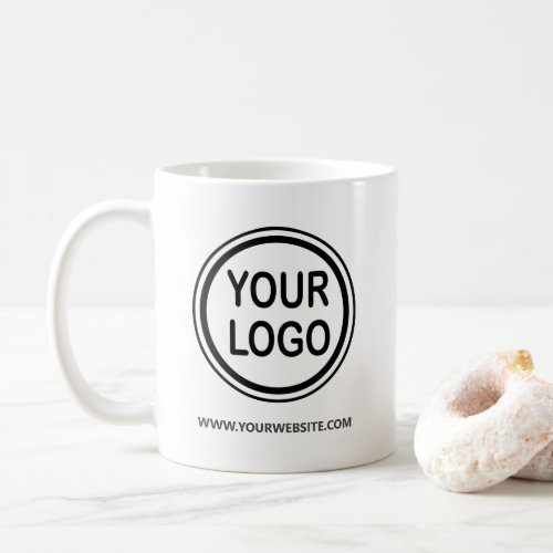 Custom Business Branding Logo Template  Coffee Mug
