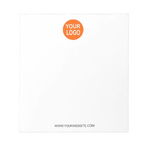 Custom Business Branding Logo Template Notepad