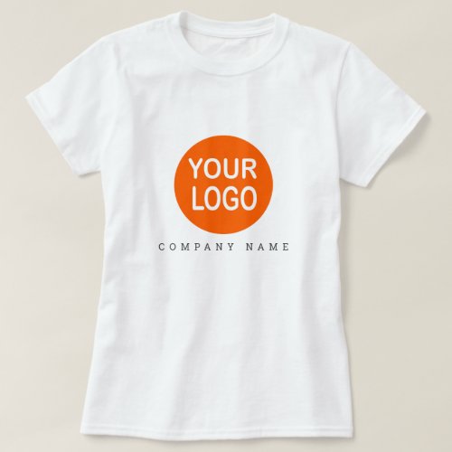 Custom Business Branding Logo Template  T_Shirt