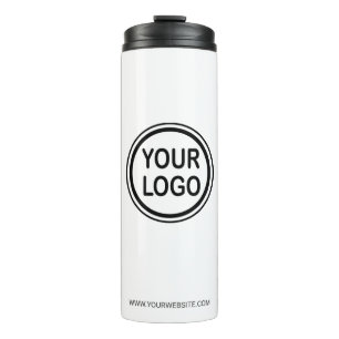 Custom Business Branding Logo Template Thermal Tum Tumbler
