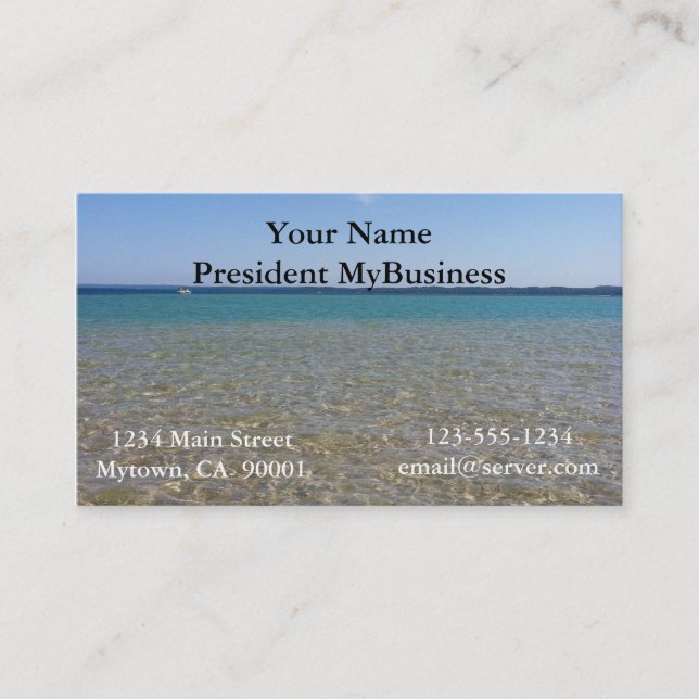 Custom Business Card (Front)