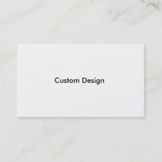 Custom Business Card