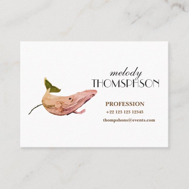 Custom Business Card (Front)