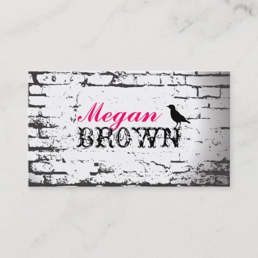 Customizable CUSTOM BUSINESS CARD