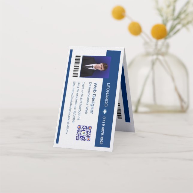 Custom Business Card (Front)