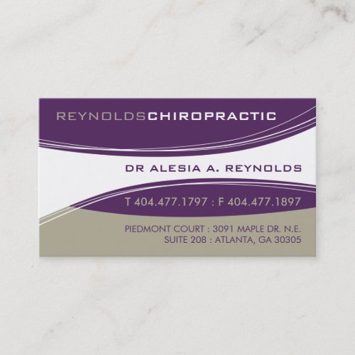 CUSTOM BUSINESS CARD :: contempo - Alesia V1