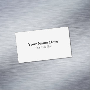Custom Business Card Magnet