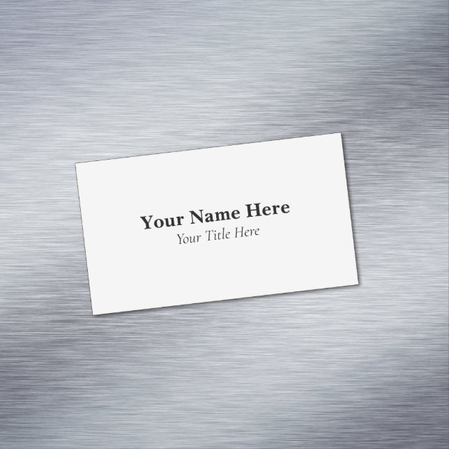 Custom Business Card Magnet (In Situ)