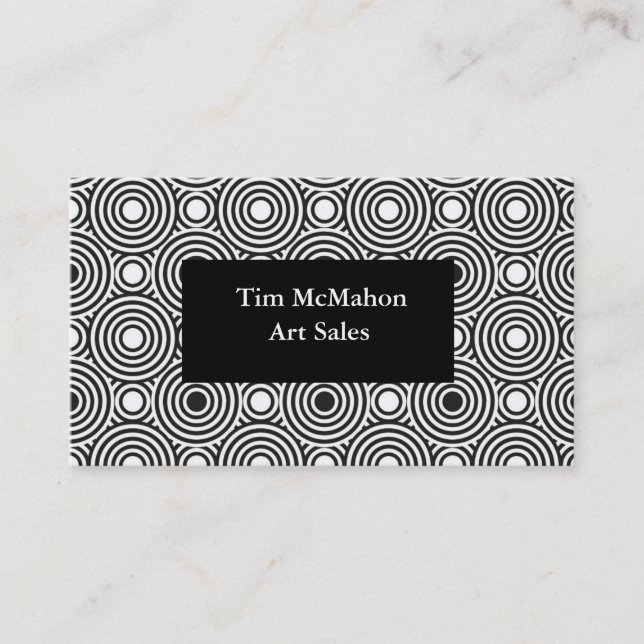 Custom Business Card Template (Front)