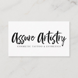 Custom Business Cards: Assure Artistry Business Card