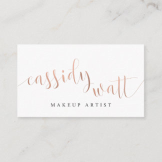 Custom Business Cards: Cassidy Watt Card