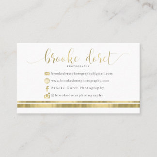 Custom Business Cards for Brooke D