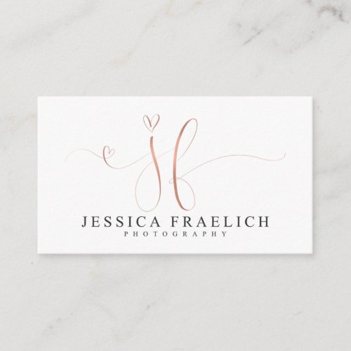 Custom Business Cards for Jessica Fraelich
